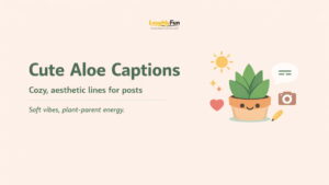 Cute Aloe Puns For Captions