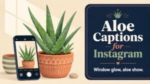 Aloe Captions for Instagram