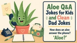 Aloe Q&A Jokes for Kids and Clean Dad Jokes