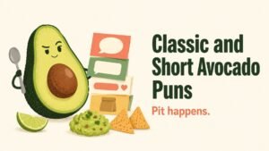 Classic and Short Avocado Puns