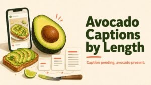 Avocado Captions by Length
