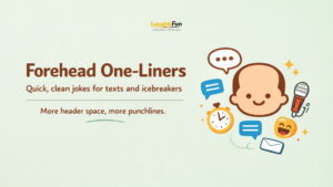 Funny Big Forehead Jokes One-Liners