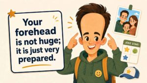 Clean Big Forehead Jokes for Kids and Family