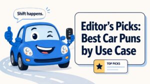 Editor’s Picks: Best Car Puns by Use Case