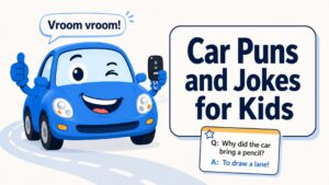 Car Puns and Jokes for Kids