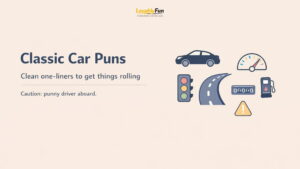 Classic Car Puns to Get Things Rolling