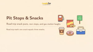 Pit stops/snacks