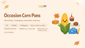 Occasion Corn Puns