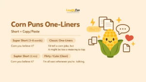 Corn Puns One-Liners (Short + Copy/Paste)