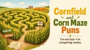 Cornfield and Corn Maze Puns