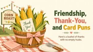 Friendship, Thank-You, and Card Puns