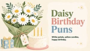 Daisy Birthday Puns