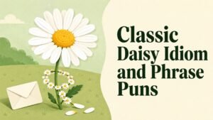 Classic Daisy Idiom and Phrase Puns