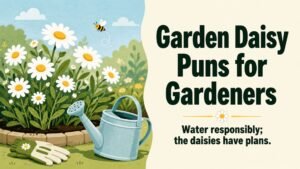 Garden Daisy Puns for Gardeners