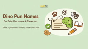 Dino Pun Names (Pets, Usernames, Characters)