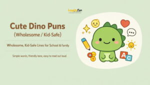 Cute Dino Puns (Wholesome / Kid-Safe)