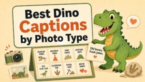 Best Dino Captions by Photo Type