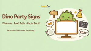 Party Signs (Quick Labels)