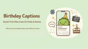 Birthday Captions (Social-First)