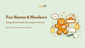 Gingerbread Pun Names & Monikers