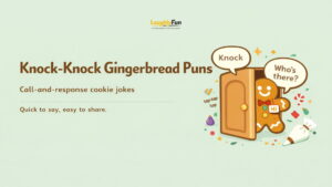 Knock-Knock Gingerbread Puns