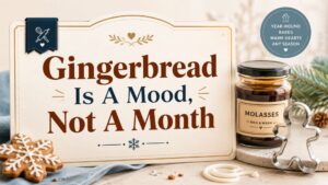 Year-Round Gingerbread Captions, Baking Puns & Winter Cookie Lines