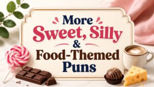 More Sweet, Silly & Food-Themed Puns