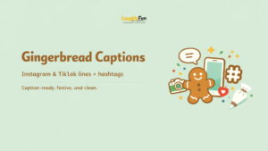 Gingerbread Captions for Instagram & TikTok (with Hashtags)