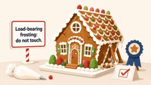 Gingerbread House Puns, Signs & Contest Awards