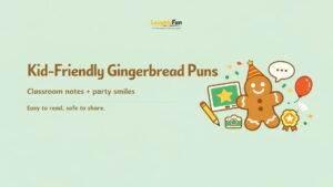 Kid-Friendly Gingerbread Puns (Classroom + Parties)