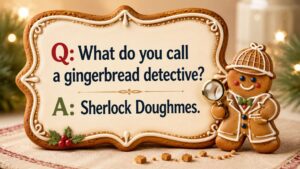 Funny Gingerbread Jokes, Dad Jokes & Clean Cookie Puns