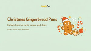 Christmas Gingerbread Puns
