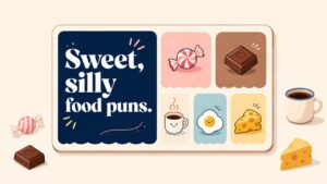 More Sweet, Silly & Food-Themed Puns