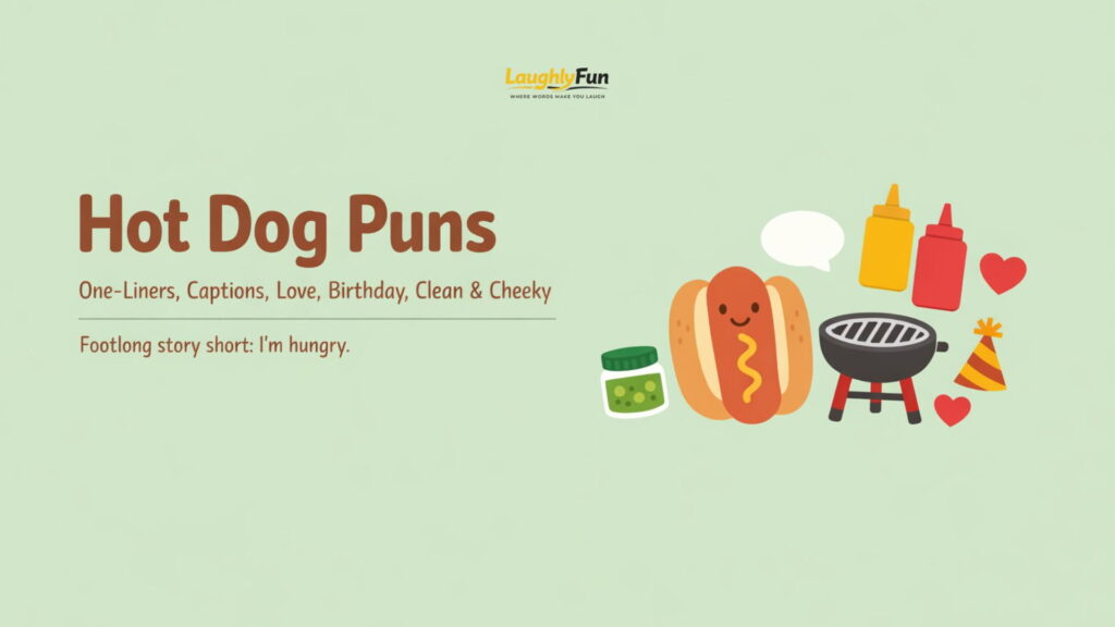 755+ Hot Dog Puns & Jokes: One-Liners, Captions, Love, Birthday, & Clean