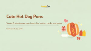 Cute Hot Dog Puns