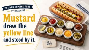 Hot Dog Topping Puns by Ingredient