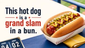 Hot Dog Baseball Puns, Game-Day Puns, and Ballpark Food Jokes