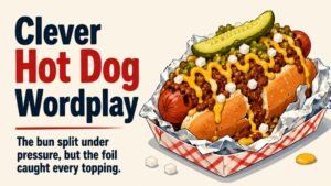 Clever Hot Dog Wordplay