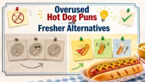 Overused Hot Dog Puns and Fresher Alternatives