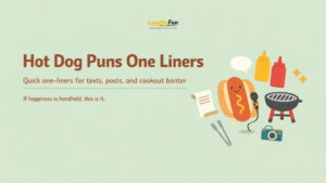 Hot Dog Puns One Liners