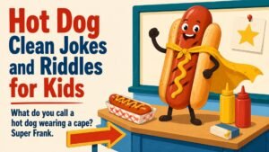 Hot Dog Clean Jokes and Riddles for Kids