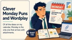 Clever Monday Puns and Wordplay