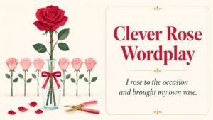 Clever Rose Wordplay