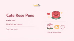 Cute Rose Puns