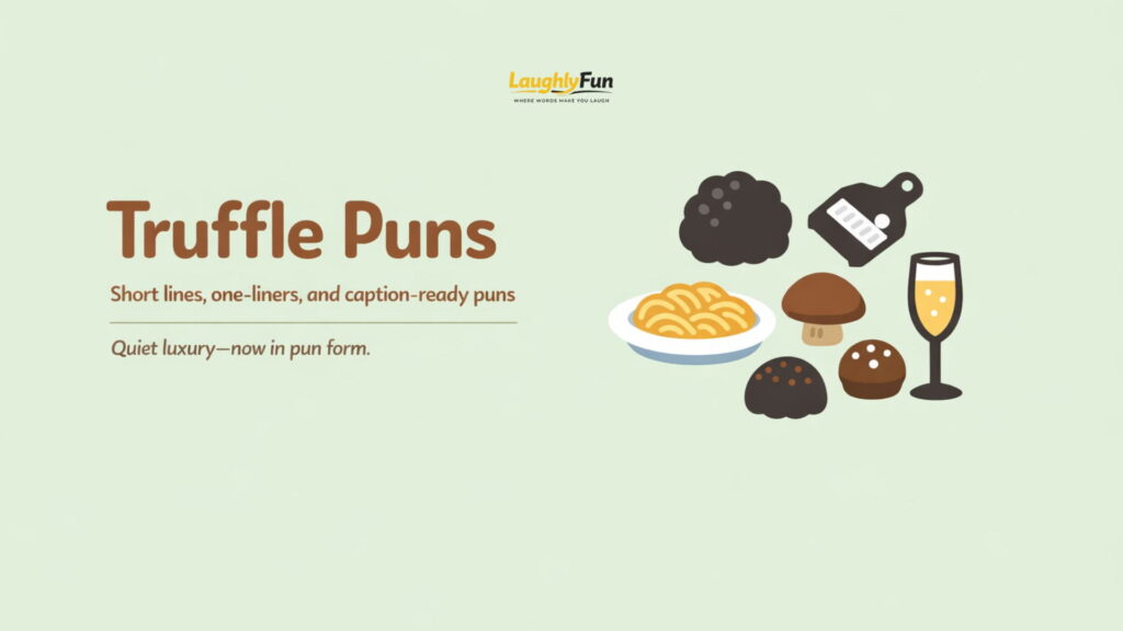 410+ Truffle Puns Hub: Categorized One-Liners, Captions, and Theme Packs (Chocolate + Black Truffle + Champagne Truffles)