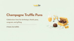 Champagne Truffle Puns (Celebration + Gifting Theme Pack)