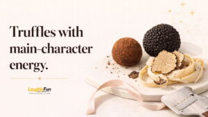 Truffle Type Sections Chocolate truffle puns