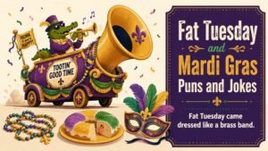 Fat Tuesday and Mardi Gras Puns and Jokes