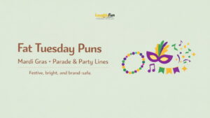 Fat Tuesday Puns (Mardi Gras) Parade/party