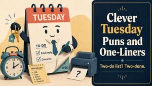Clever Tuesday Puns and One-Liners